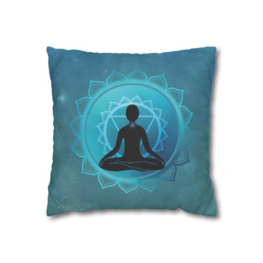 Canvas Pillowcase - Throat Chakra