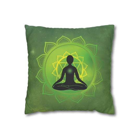 Canvas Pillowcase - Heart Chakra Design