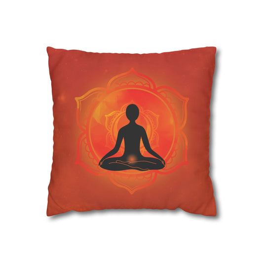 Canvas Pillowcase - Heart Chakra Design